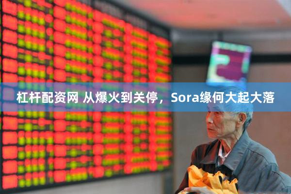 杠杆配资网 从爆火到关停，Sora缘何大起大落